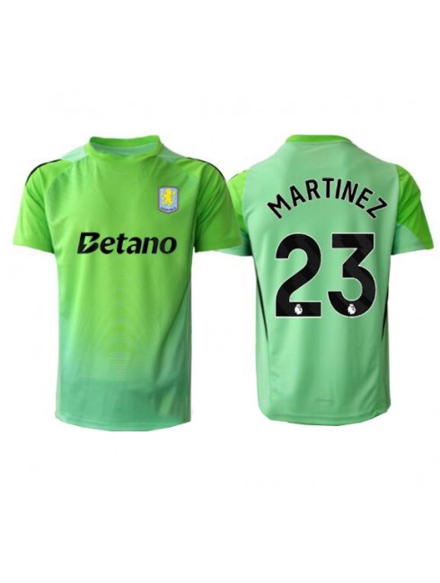 Aston Villa Emiliano Martinez #23 Målvakt Replika Borta Kläder 2025-26 Kortärmad Aston Villa Emiliano Martinez #23 Målvakt Replika Borta Kläder 2025-26 Kortärmad